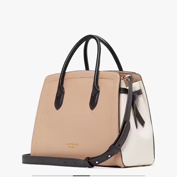 Kate Spade Knott Colorblocked Large Satchel NWOT - Picture 9 of 15